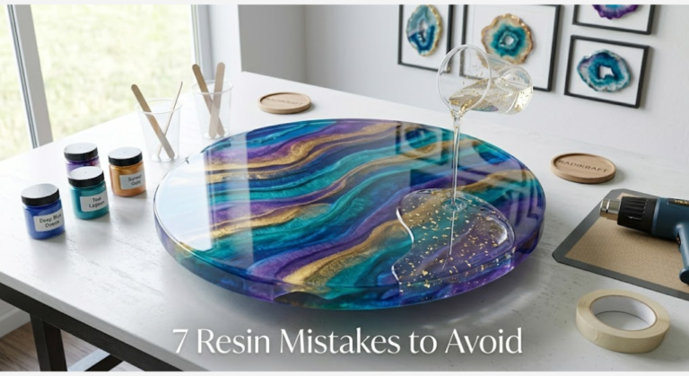 Epoxy resin common mistakes beginner guide India – Radikraft