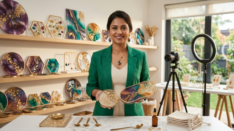 resin art se paise kamane ke tarike India